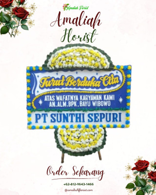 Papan Bunga Duka di Muntung